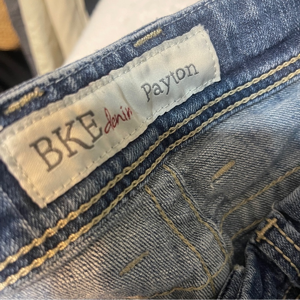 BKE Women’s Payton Straight Leg Cropped Jeans Size 27 - Picture 3 of 10